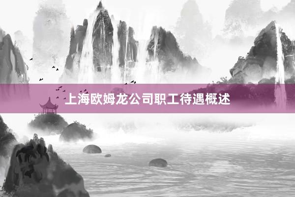 上海欧姆龙公司职工待遇概述